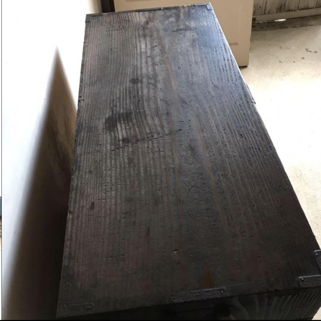 帳場箪笥 タンス 食器 棚 水屋 収納 アンティーク レトロ 古材 引き出し