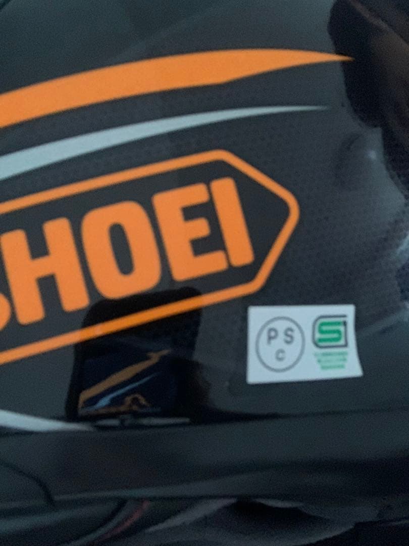 SHOEI GTair2 フルフェイスヘルメット ブラック/オレンジ