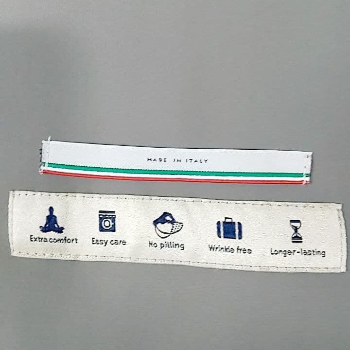 未使用級　HERNO FIRST-ACT ノーカラージャケット　46　イタリア製