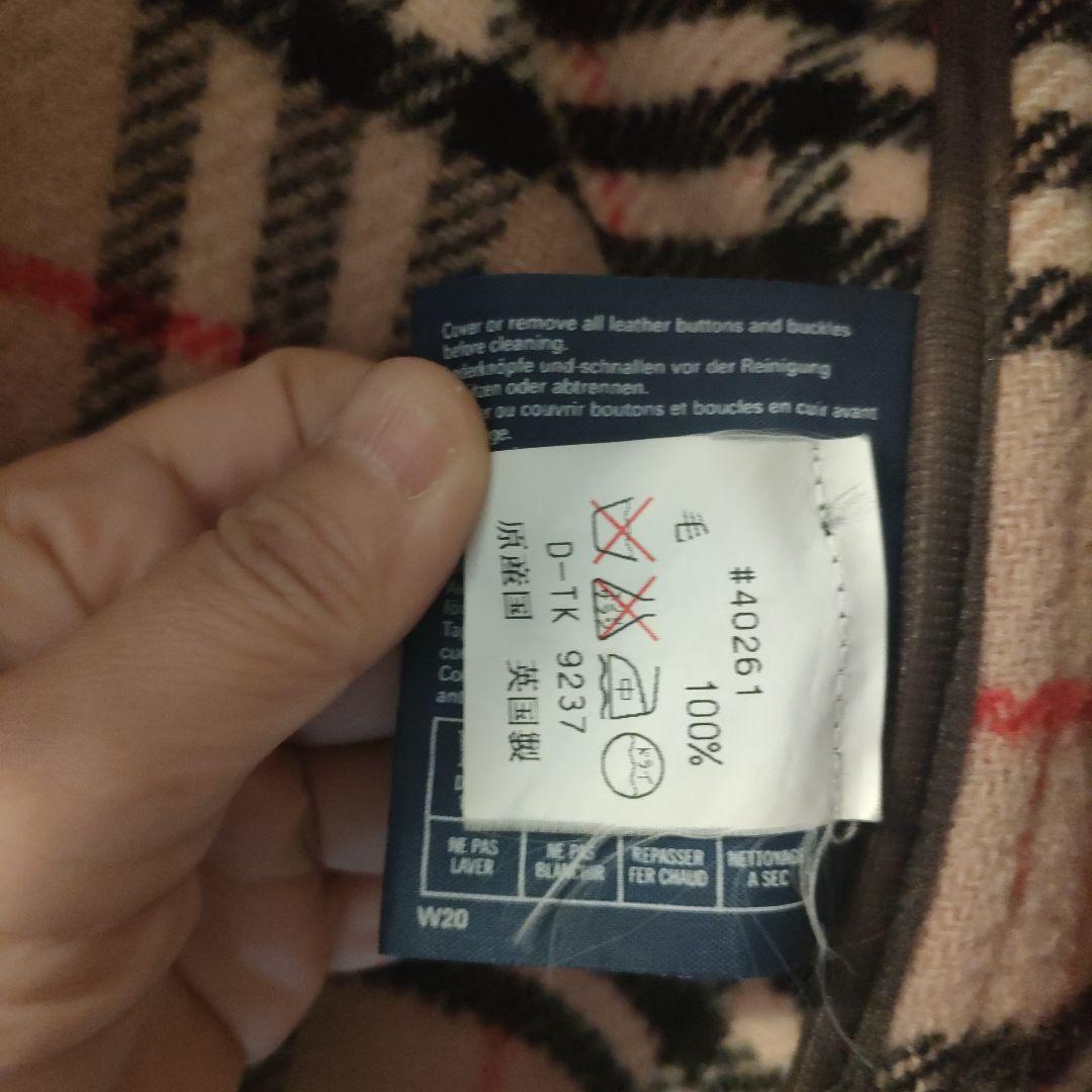 BURBERRY ダッフルコート 赤