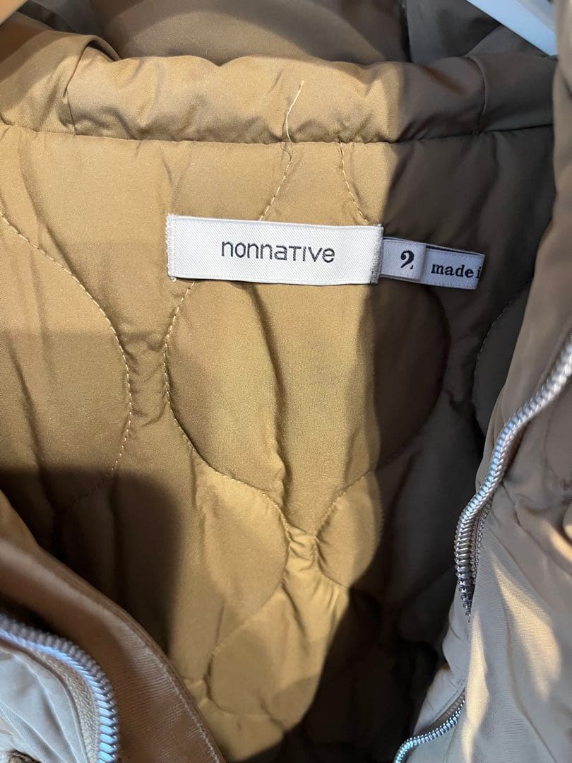 ノンネイティブ　nonnative ベージュ ダッフルコート