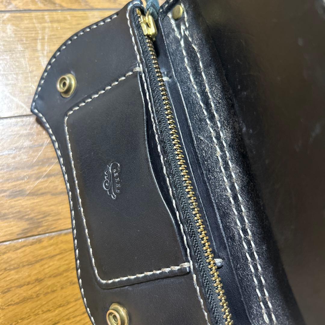 アトリエチェリー　ロングウォレット　ウォレットロープ　キーホルダー　セット　中古