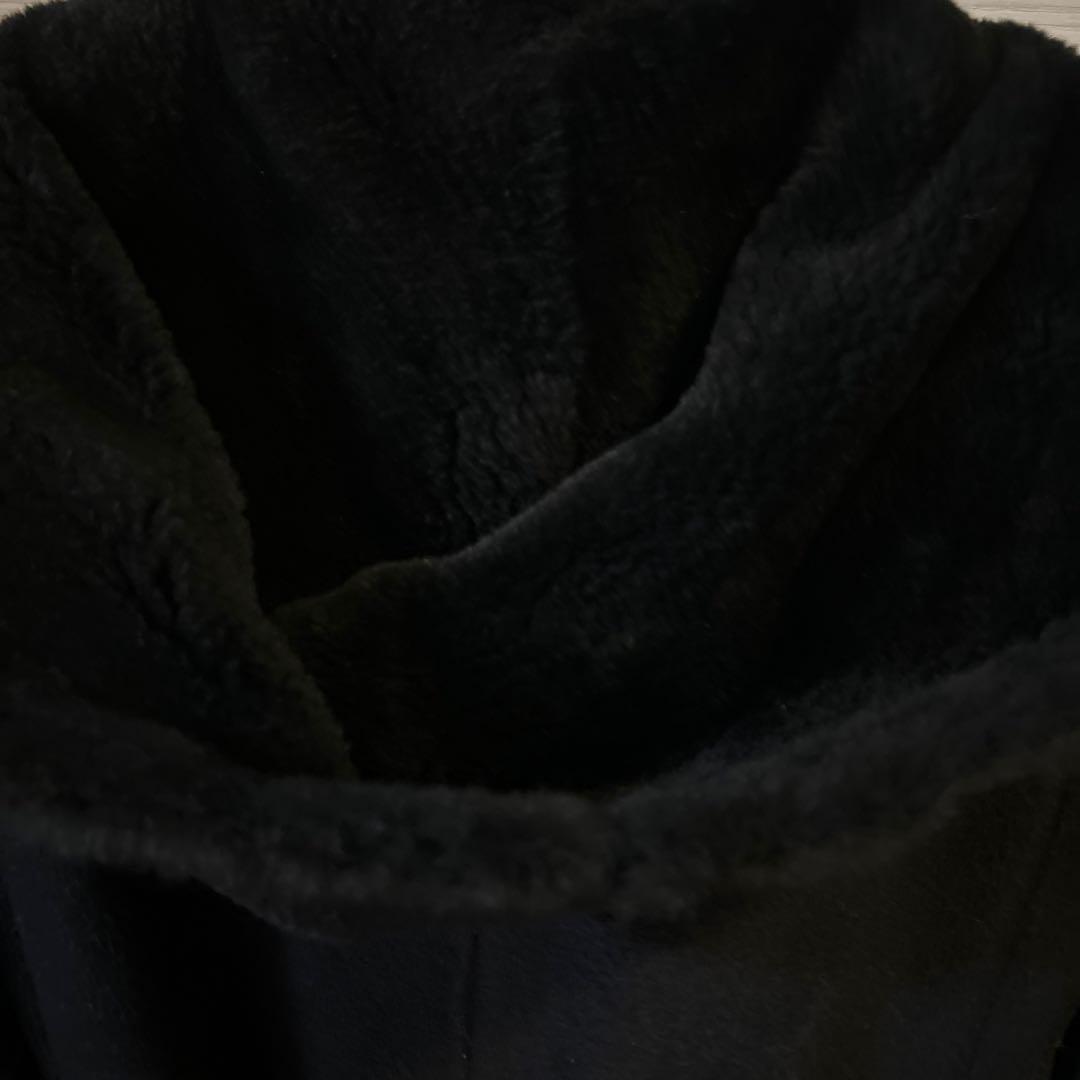 マックスマーラ リアルファー コート ベルテッド　フード 38 白タグ 毛皮