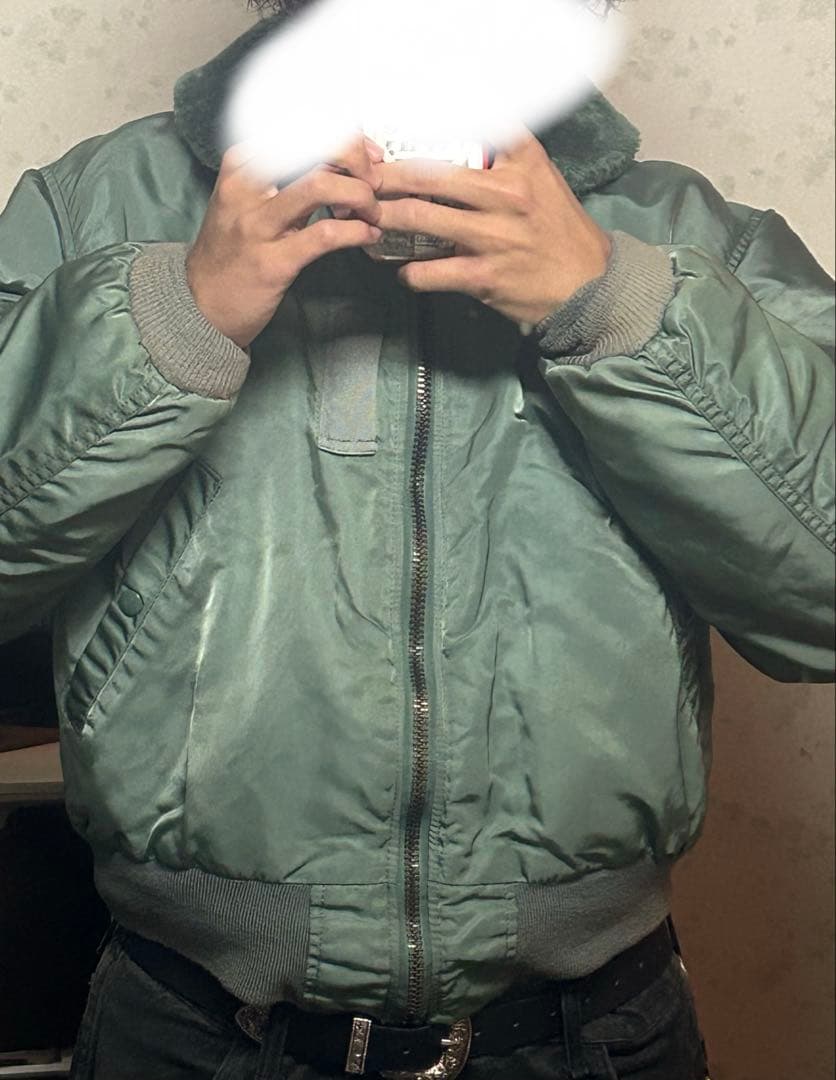 ALPHA B-15D フライトジャケットUSA製　ビンテージ