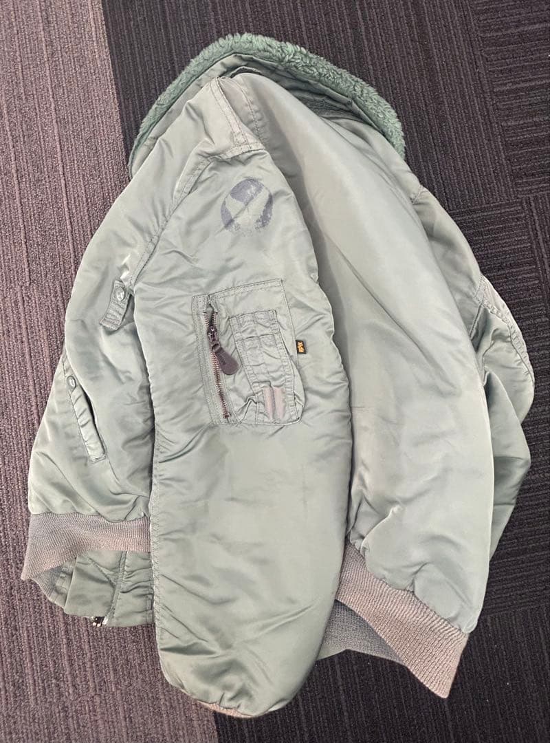 ALPHA B-15D フライトジャケットUSA製　ビンテージ