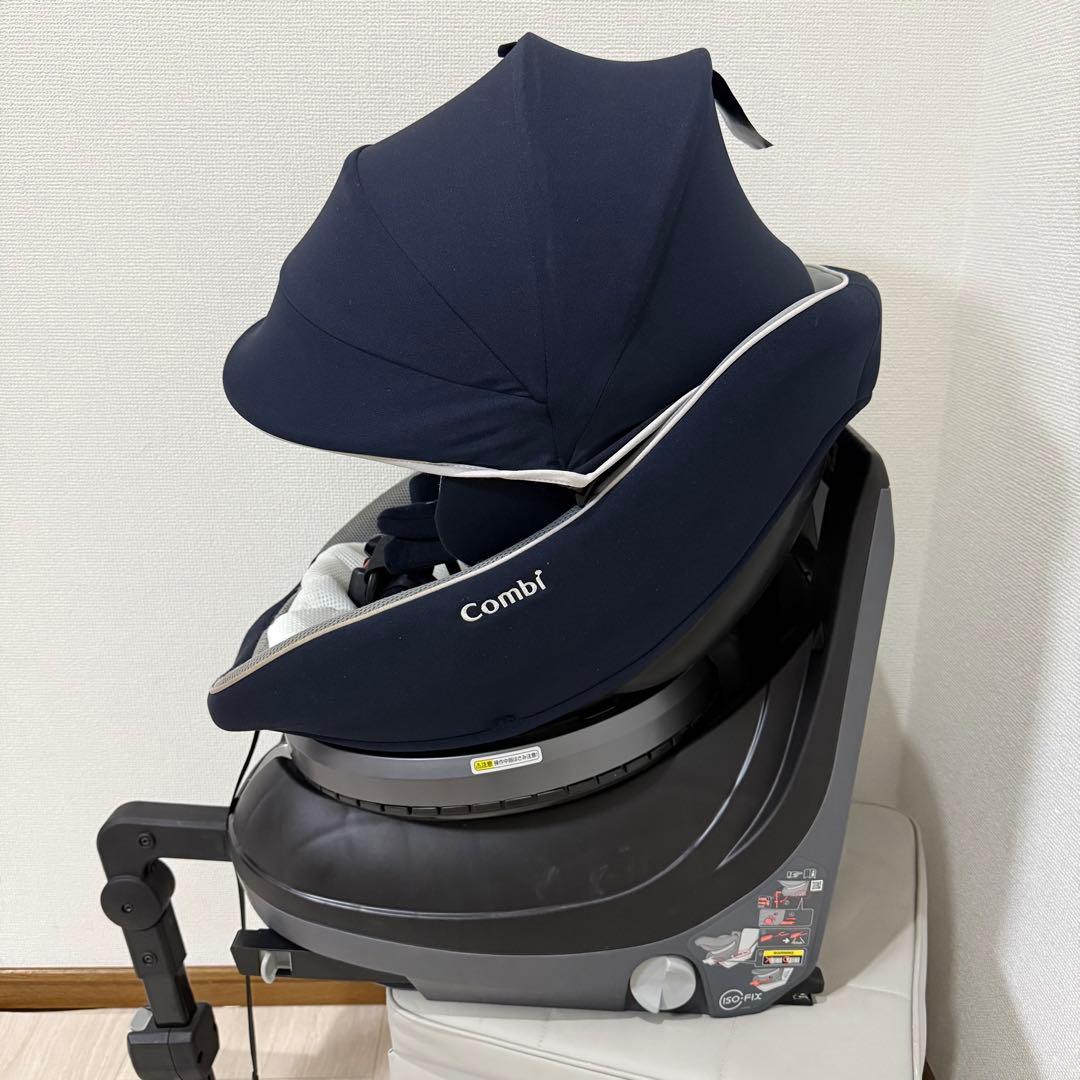 【美品】Combi クルムーヴスマートISOFIX JN-570 新生児OK