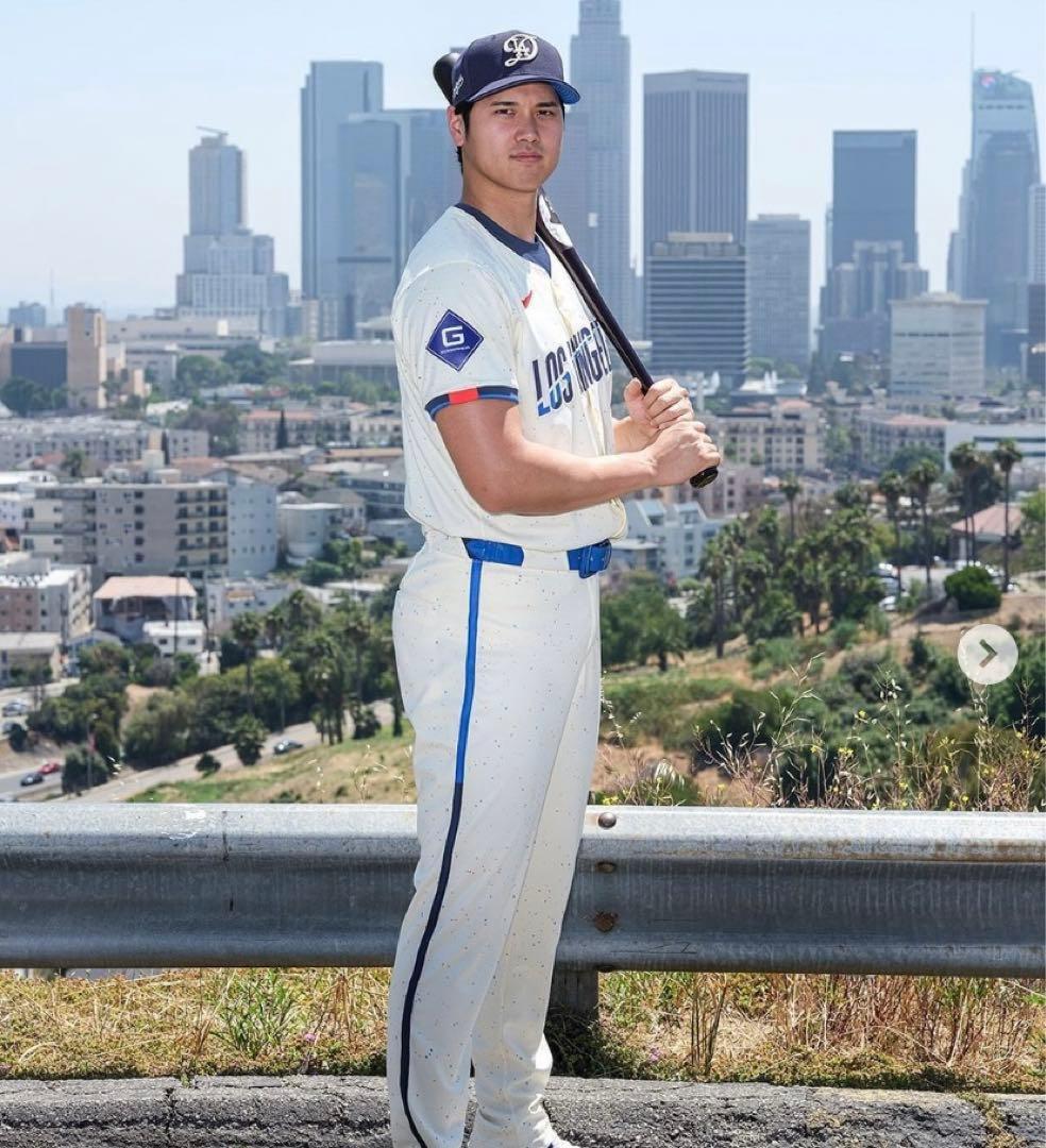 ロサンゼルスドジャース　シティ コネクトMLB リミテッドユニフォーム