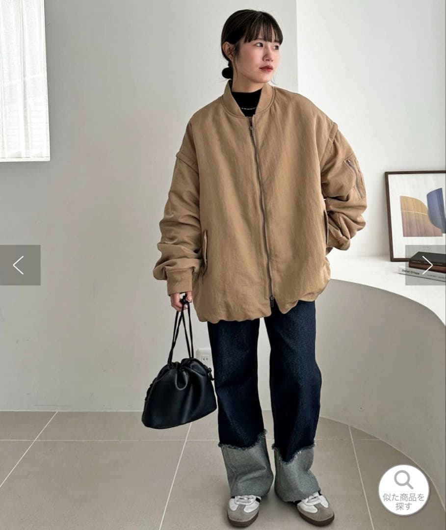 専用 デタッチャブル2WAYメモリーボンバージャケット