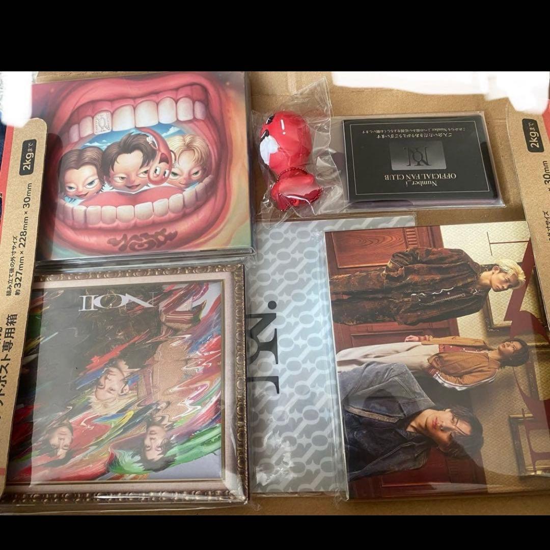 Number_iアルバム3形態セット、マスコット、入会グッズ、ミニクリアファイル