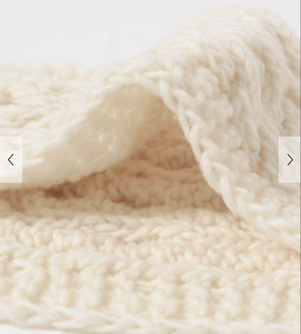 かぐれ　今季　新品　ペルーアランマフラー　防寒　冬　2025秋冬