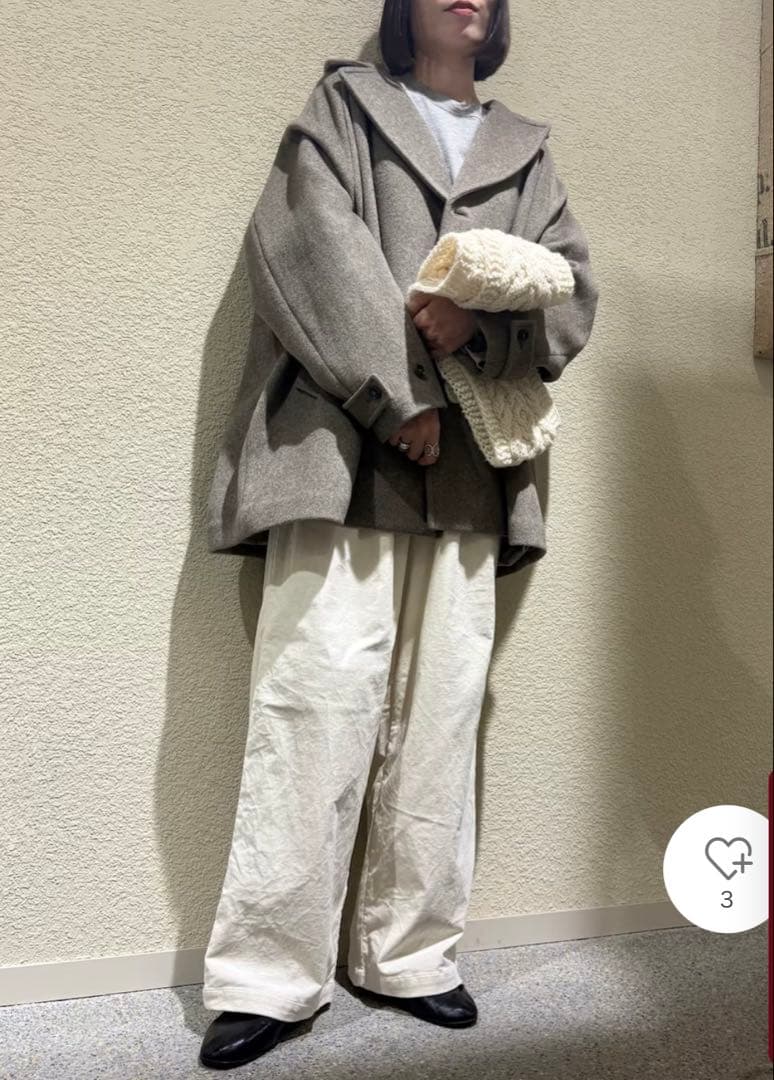 かぐれ　今季　新品　ペルーアランマフラー　防寒　冬　2025秋冬