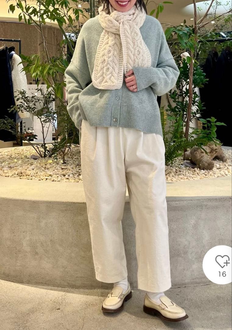 かぐれ　今季　新品　ペルーアランマフラー　防寒　冬　2025秋冬