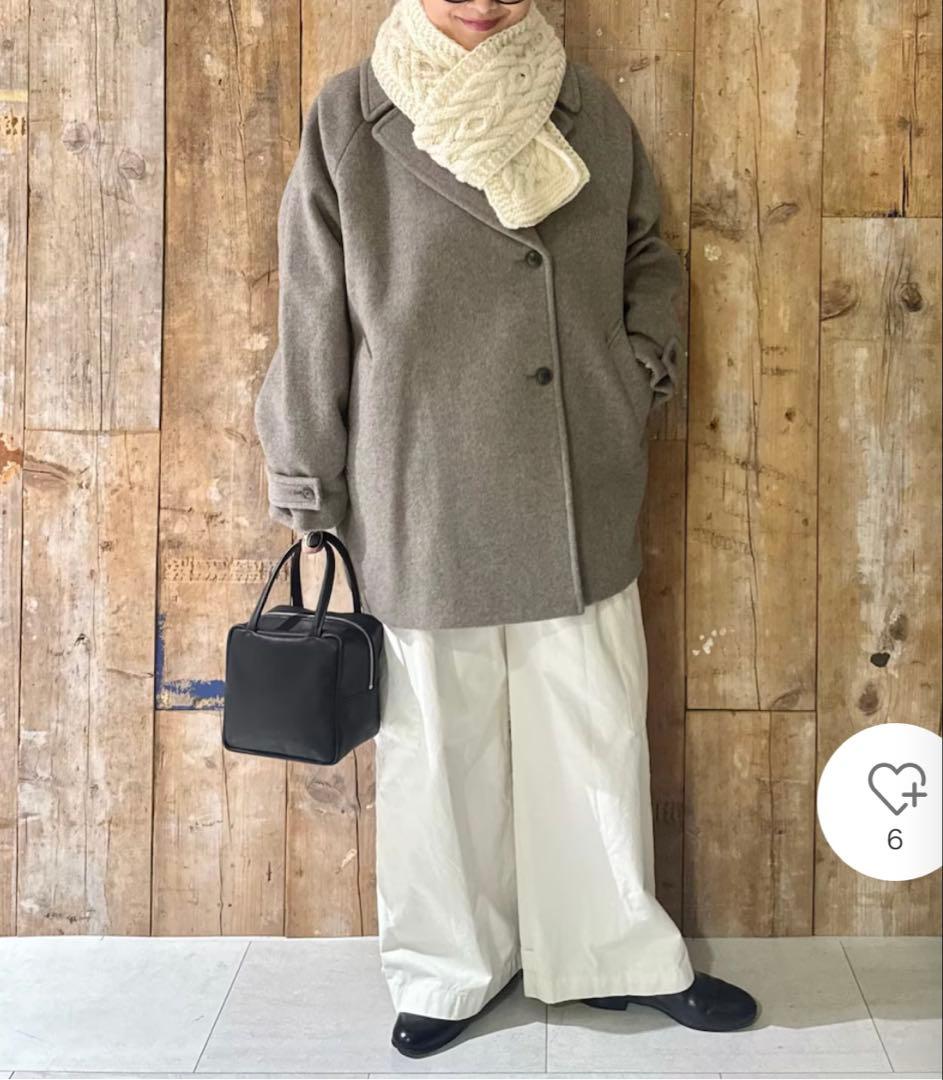 かぐれ　今季　新品　ペルーアランマフラー　防寒　冬　2025秋冬