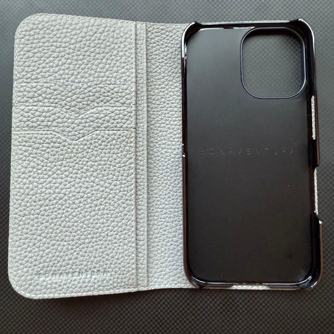 ボナベンチュラ/BONAVENTURA iPhone16 チャコール グレー