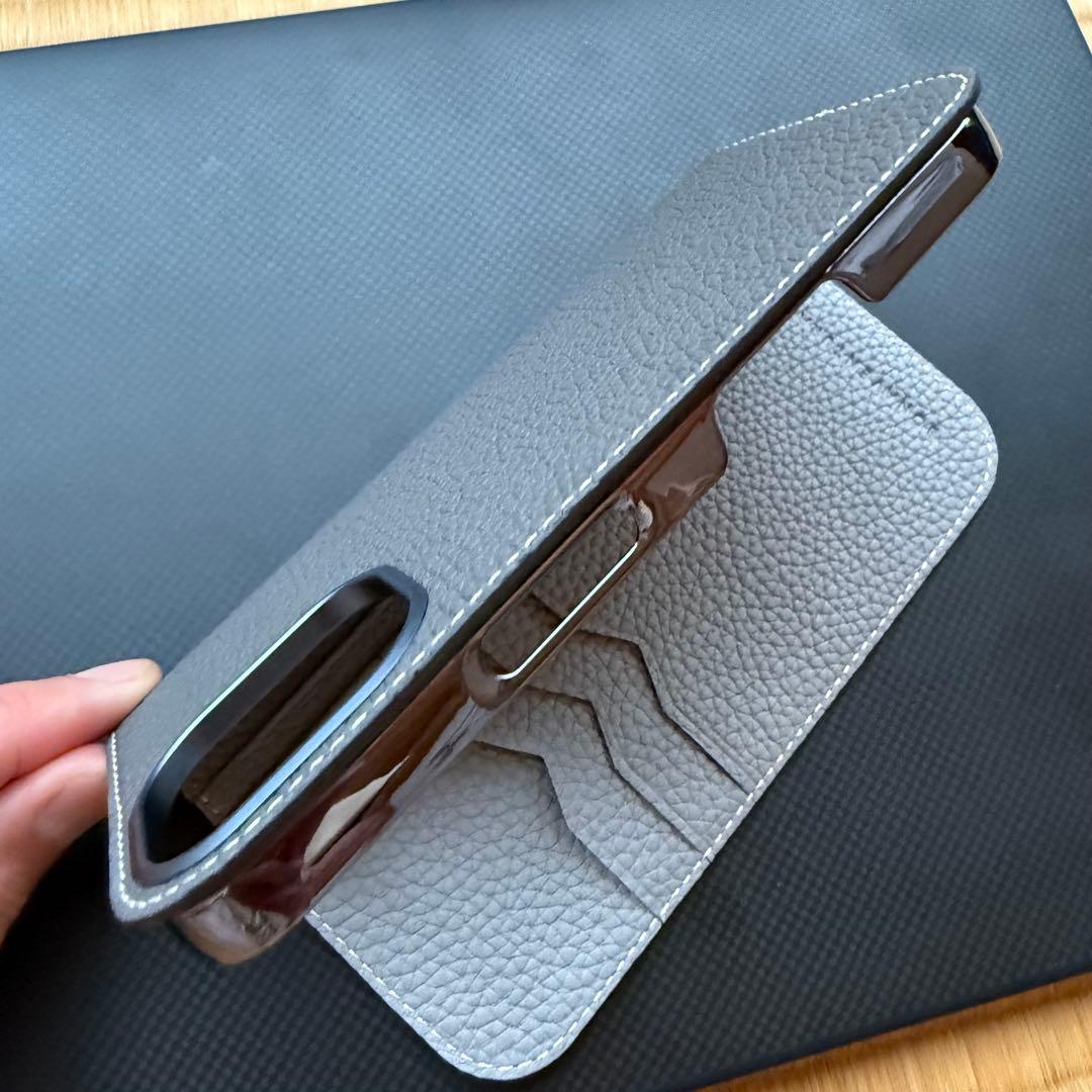 ボナベンチュラ/BONAVENTURA iPhone16 チャコール グレー