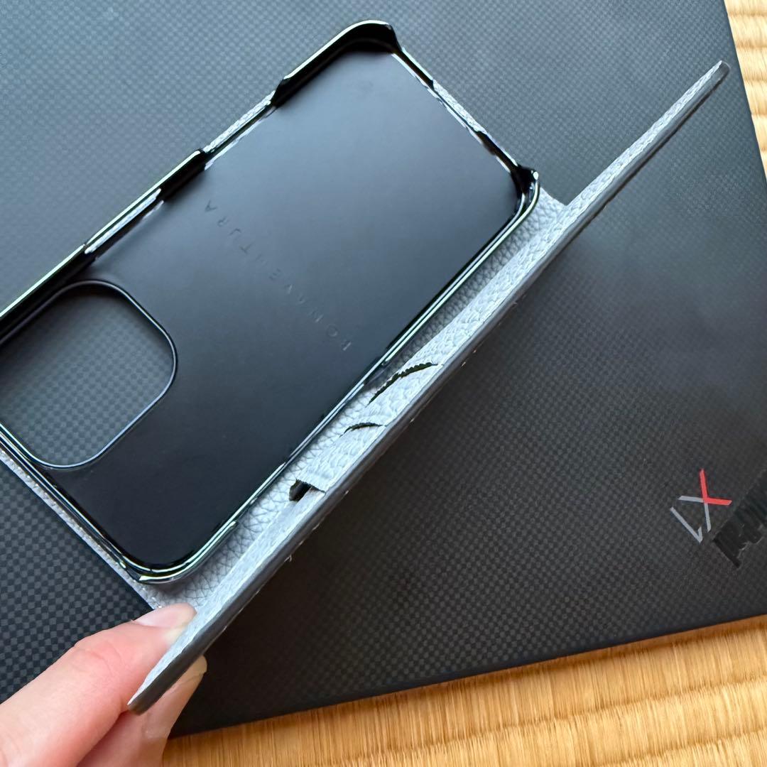 ボナベンチュラ/BONAVENTURA iPhone16 チャコール グレー