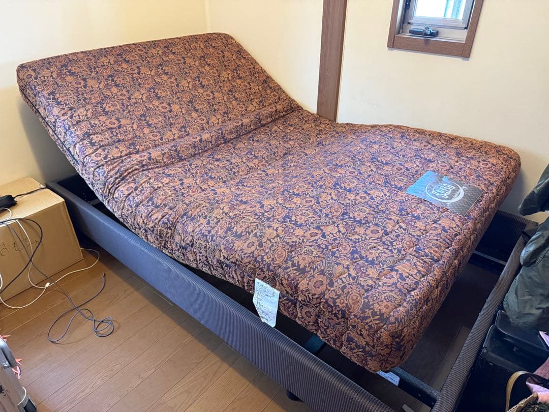 電動セミダブル Serta モーションパーフェクト Z-122+純正マットレス