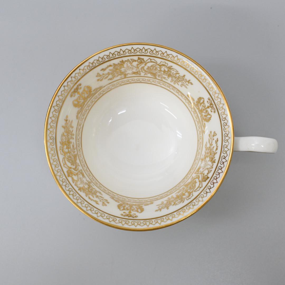 47734★ウェッジウッド コロンビアゴールド 食器セット　カップ＆ソーサー