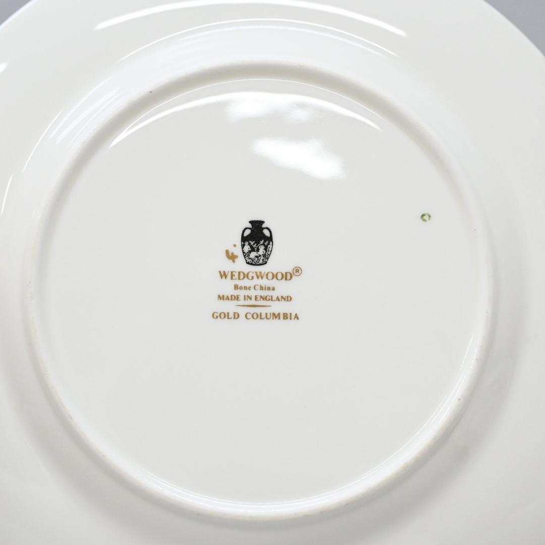 47734★ウェッジウッド コロンビアゴールド 食器セット　カップ＆ソーサー