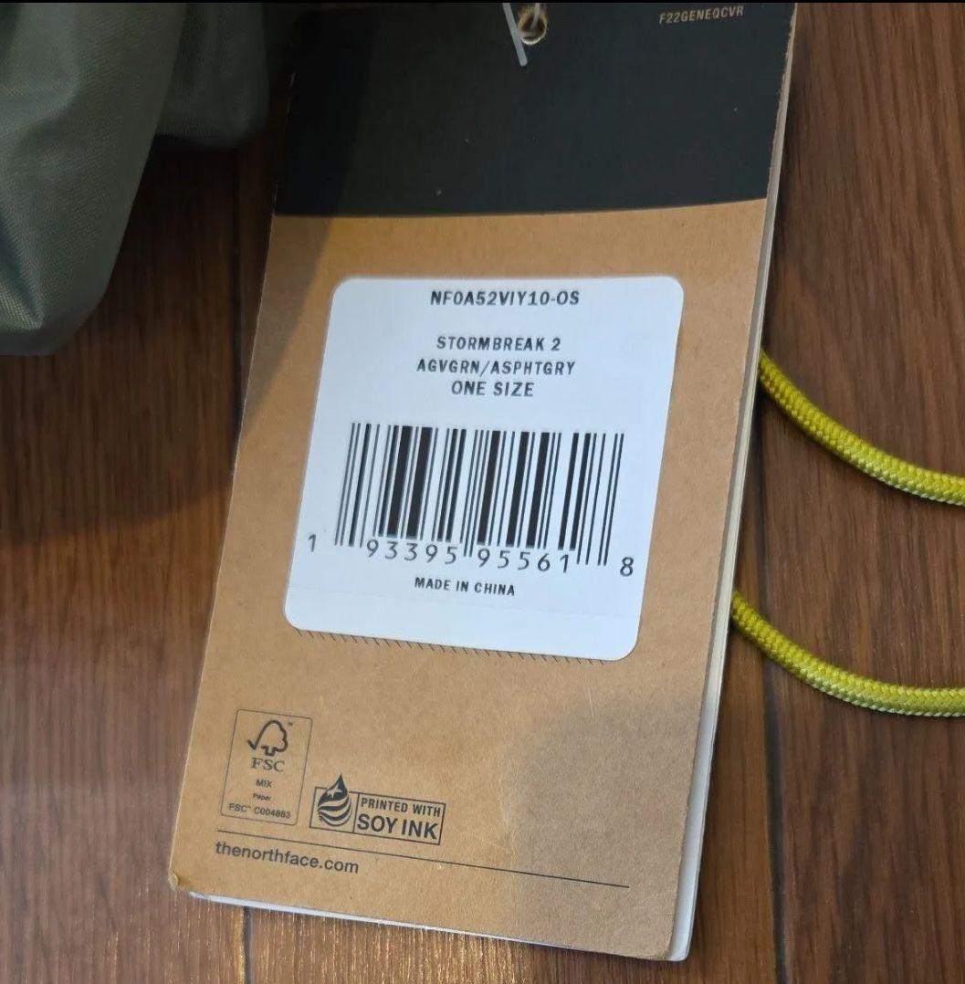 ザ・ノースフェイス ストームブレーク2 STORMBREAK2 テント　グレー