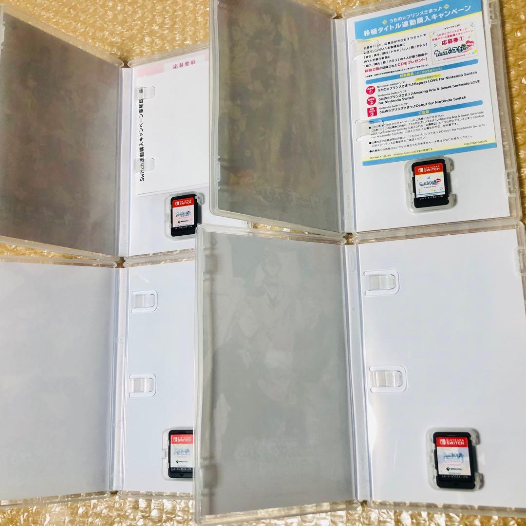 うたの☆プリンスさまっ♪ 【4本セット】Switch動作確認済み匿名発送追跡可能