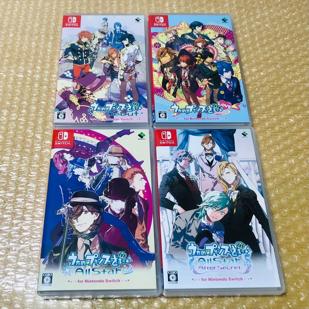 うたの☆プリンスさまっ♪ 【4本セット】Switch動作確認済み匿名発送追跡可能
