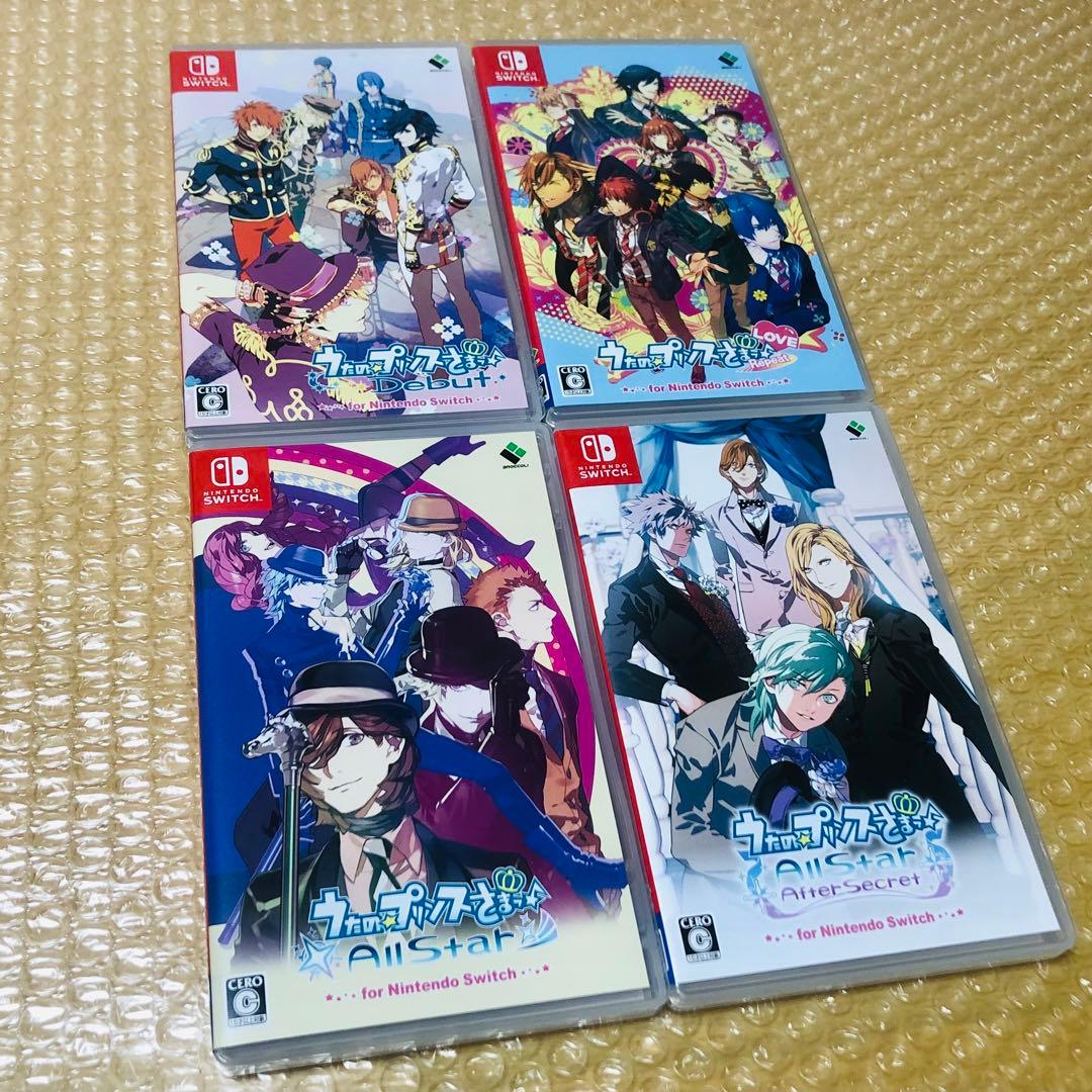 うたの☆プリンスさまっ♪ 【4本セット】Switch動作確認済み匿名発送追跡可能