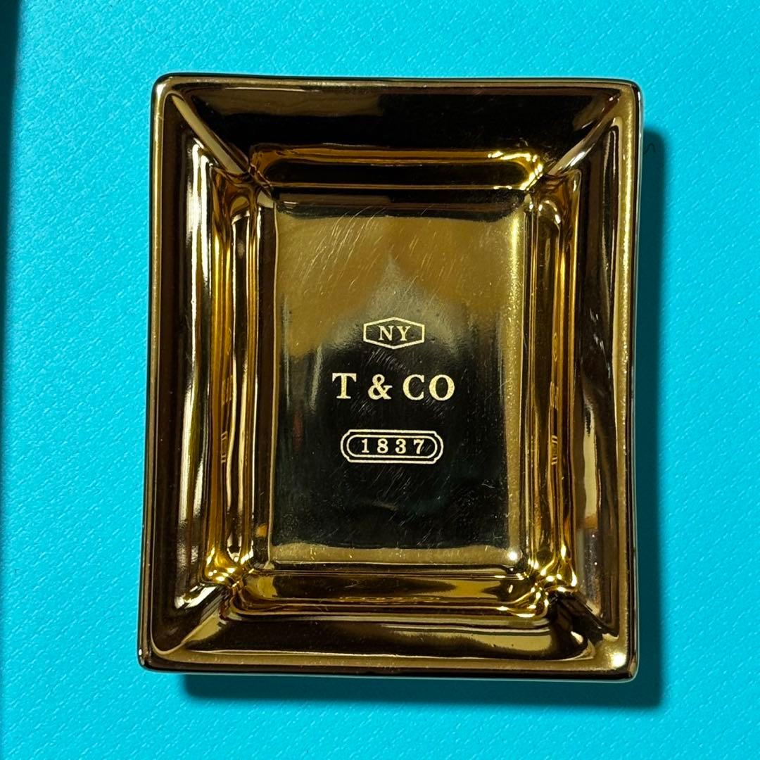 展示品TIFFANY&Co.ティファニー灰皿ヴィド ポシェ セット4個セット陶器