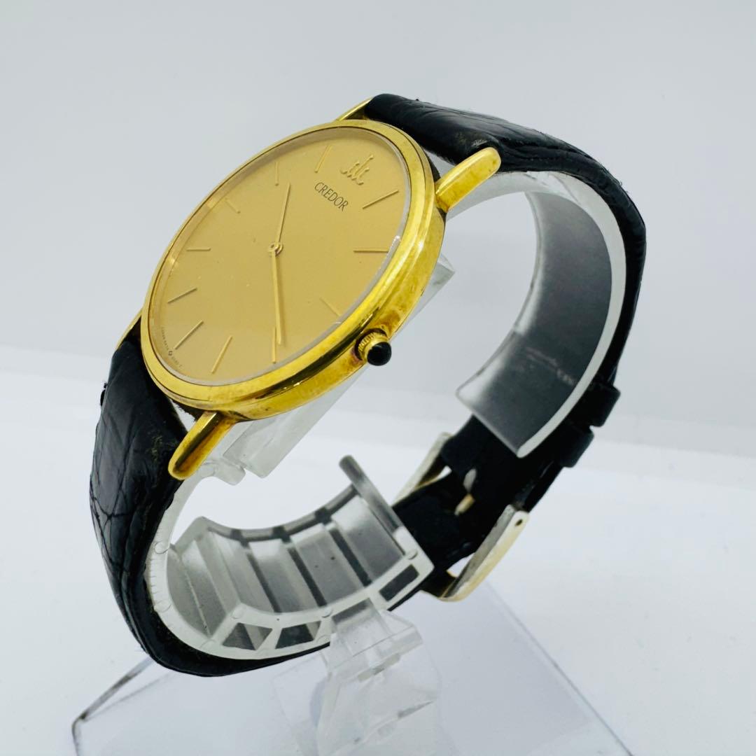 ✨SEIKO✨セイコー✨K18✨クォーツ✨5A74-0030✨ゴールド✨腕時計✨