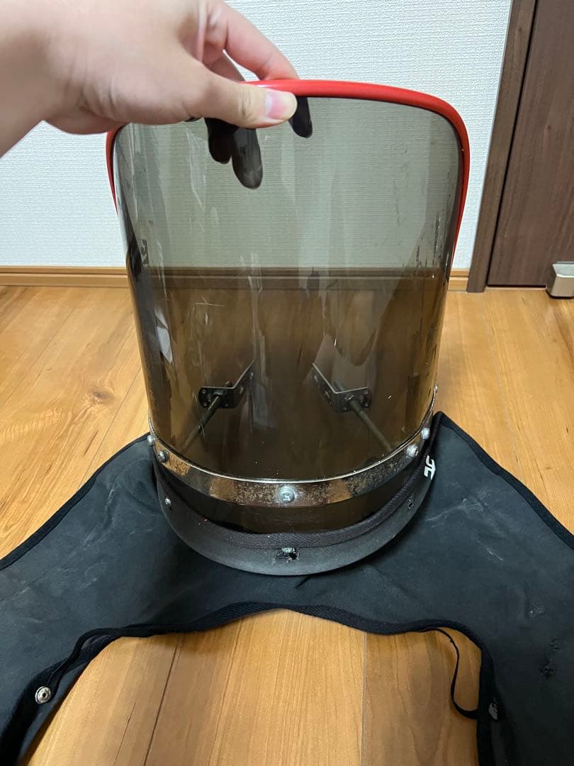 旭風防 スモーク(黒布タレ)