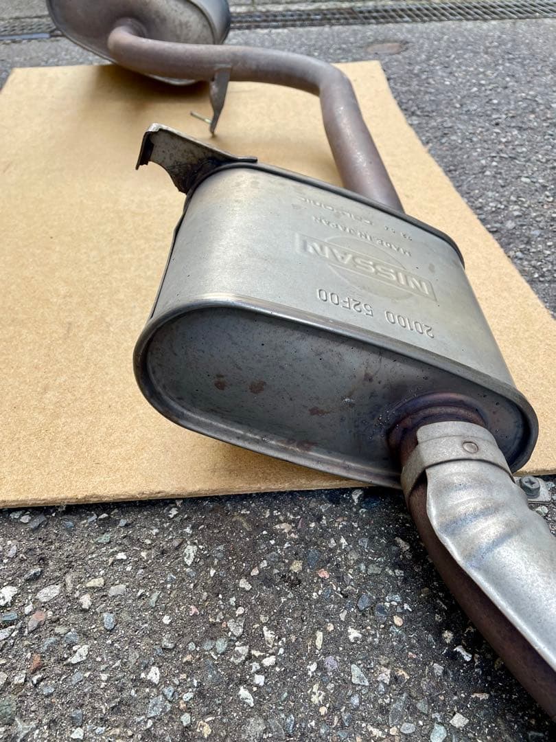 S13 シルビア　純正マフラー