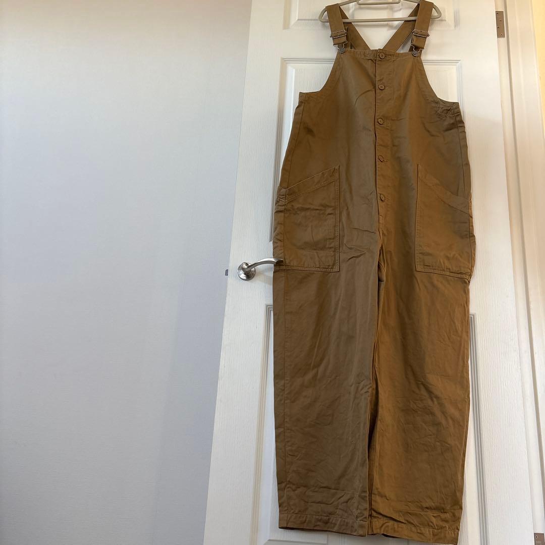 HARVESTY コットンサロペット 日本製 サイズ1