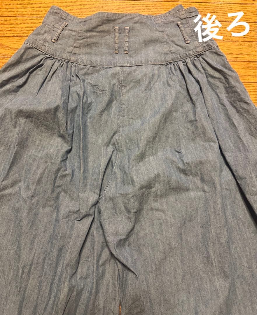 マイルドちゃん専用❖kapitalキャピタル❖デニムキュロットコンチョボタン袴