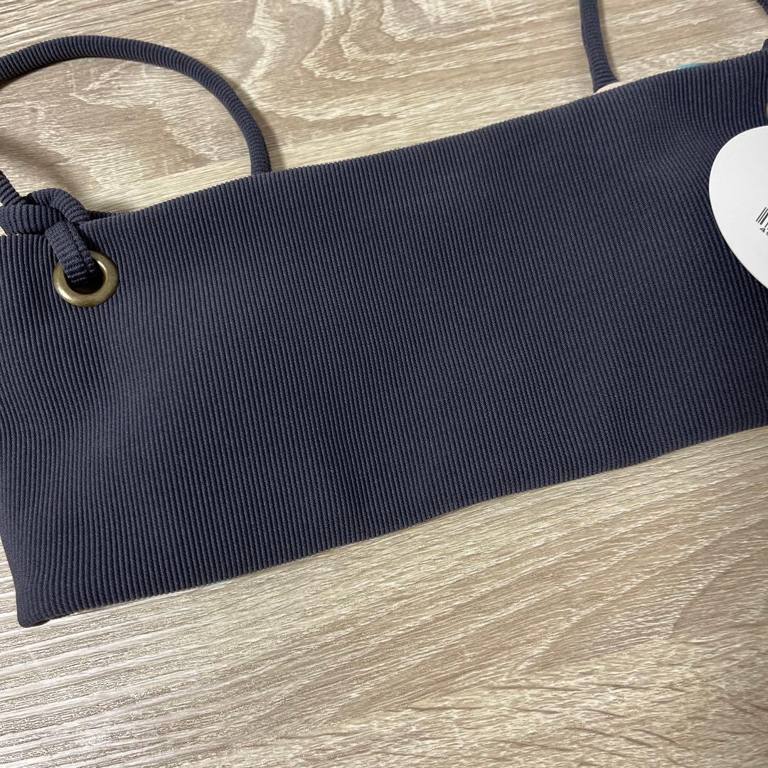 ALEXIA STAM ビキニ セット 上下 チャコール M