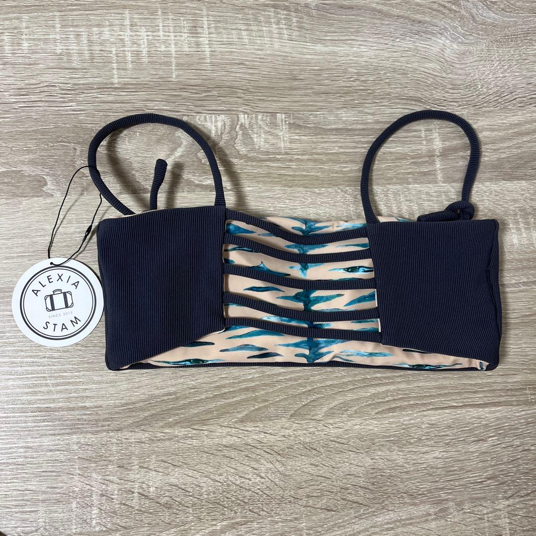 ALEXIA STAM ビキニ セット 上下 チャコール M