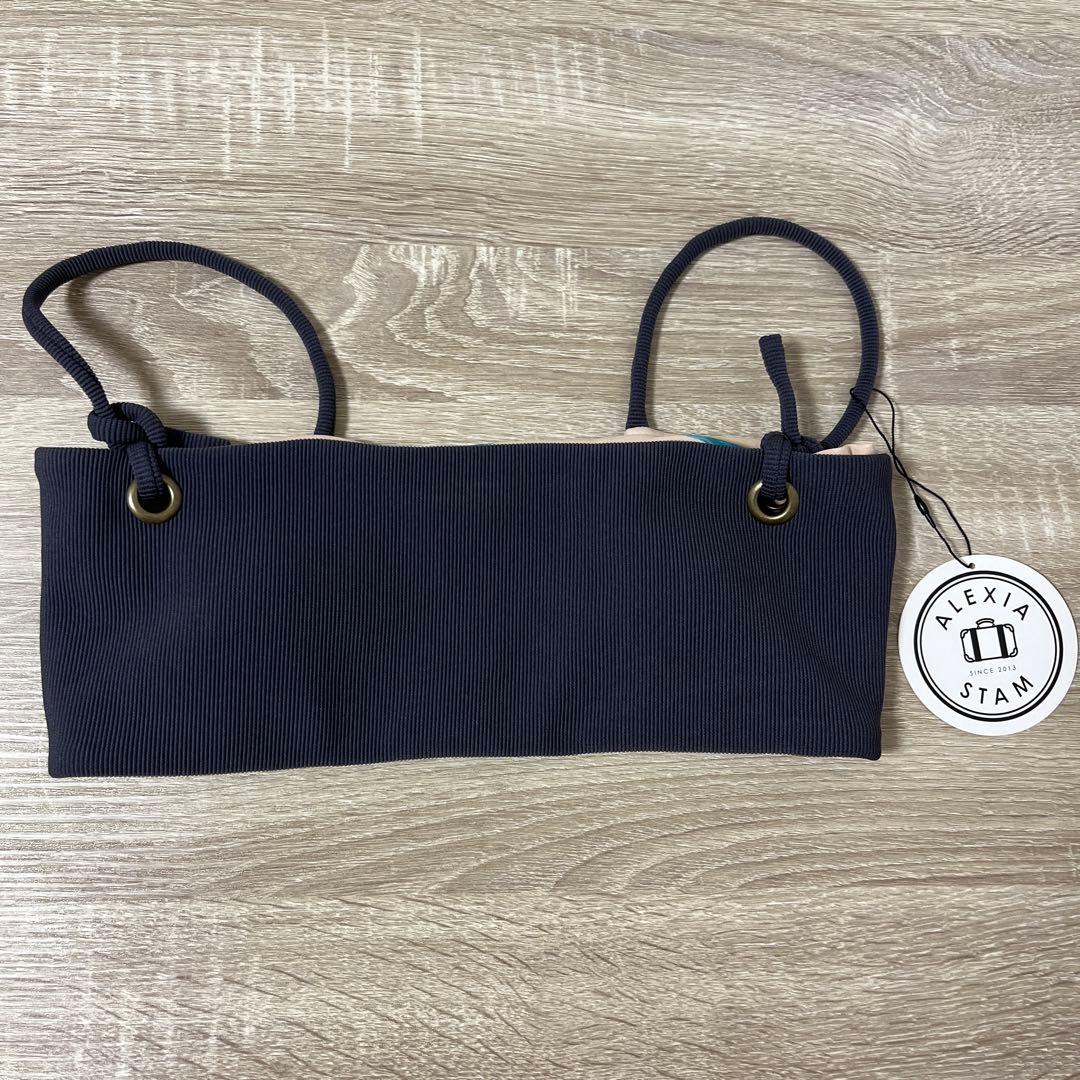 ALEXIA STAM ビキニ セット 上下 チャコール M