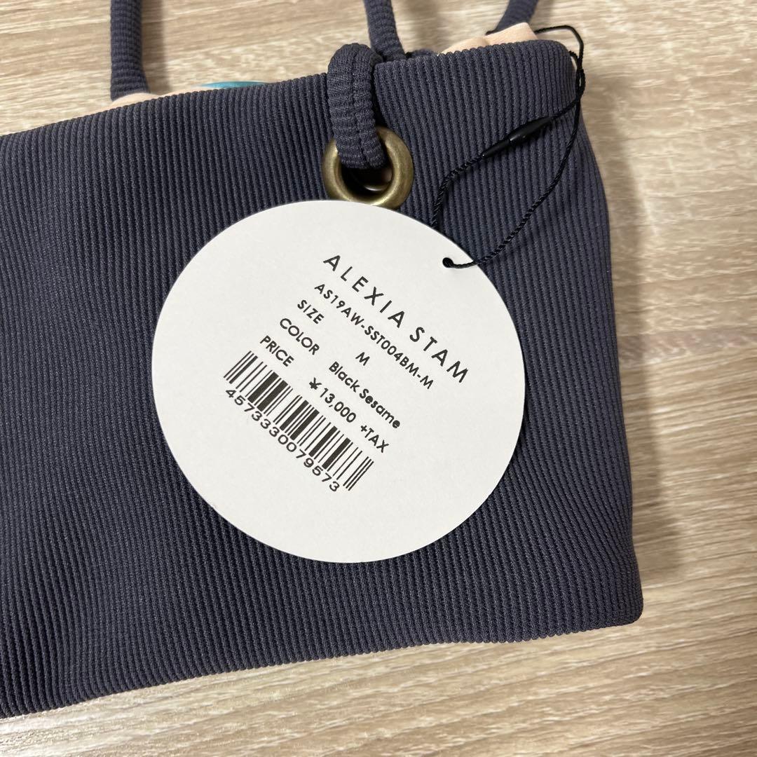 ALEXIA STAM ビキニ セット 上下 チャコール M