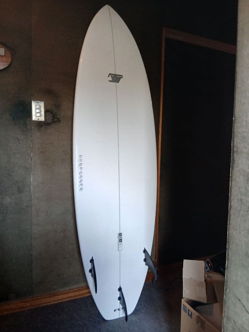 G ショートボード ホワイト/ブルー