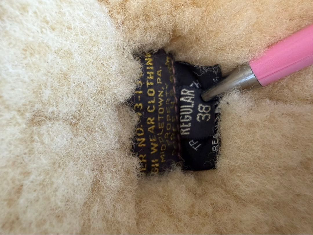 H*i様 THE FEW　ザフュー　B-3 サイズ38 ニュージーランド製