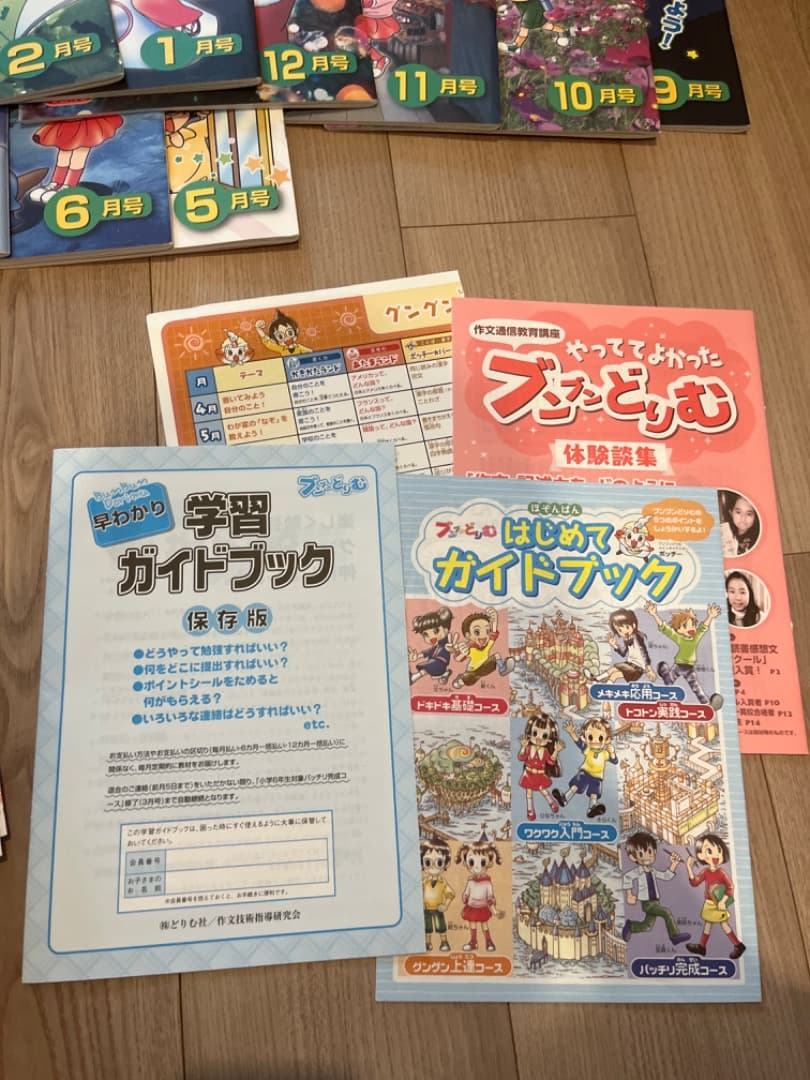 3年　ぶんぶんどりむ　ぐんぐん上達コース　学習テキストフルセット 読書感想文