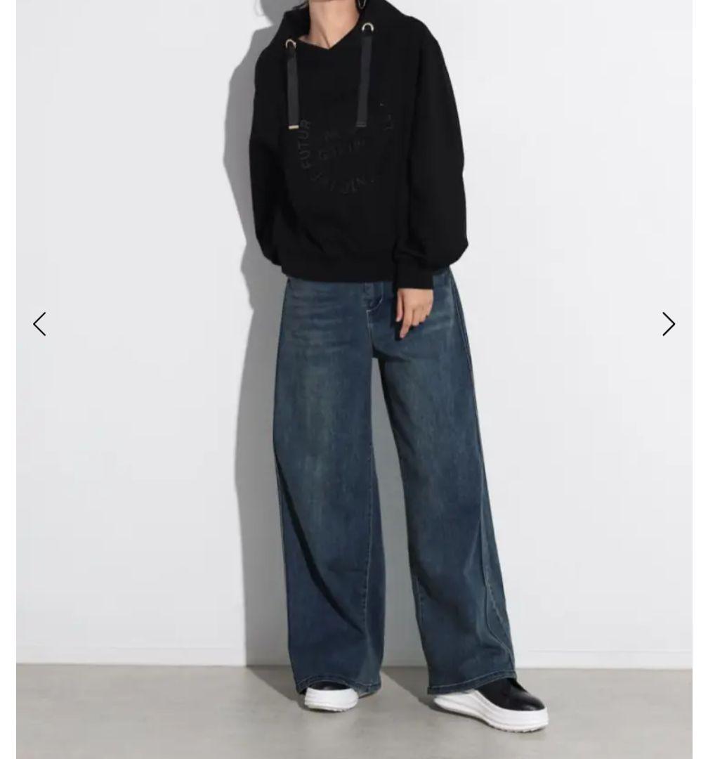 スコットクラブ　ダンボールエンボスロゴプルオーバー