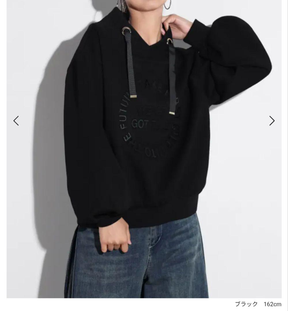 スコットクラブ　ダンボールエンボスロゴプルオーバー