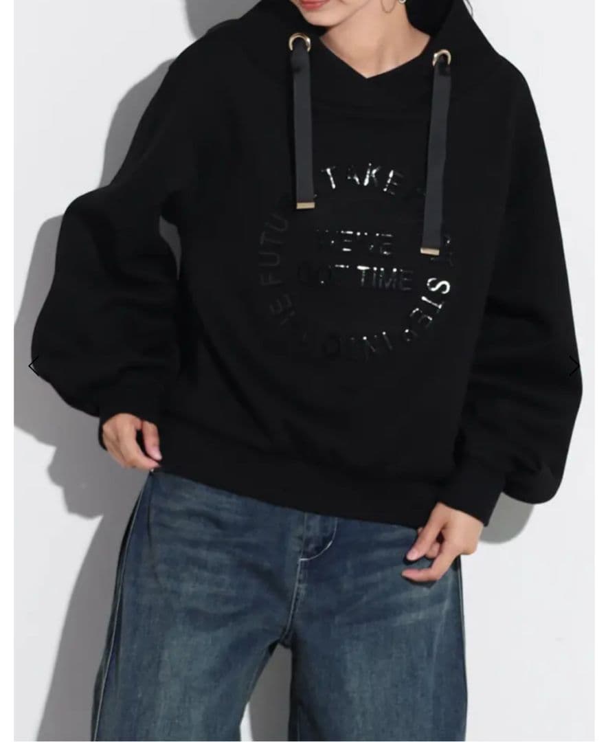 スコットクラブ　ダンボールエンボスロゴプルオーバー