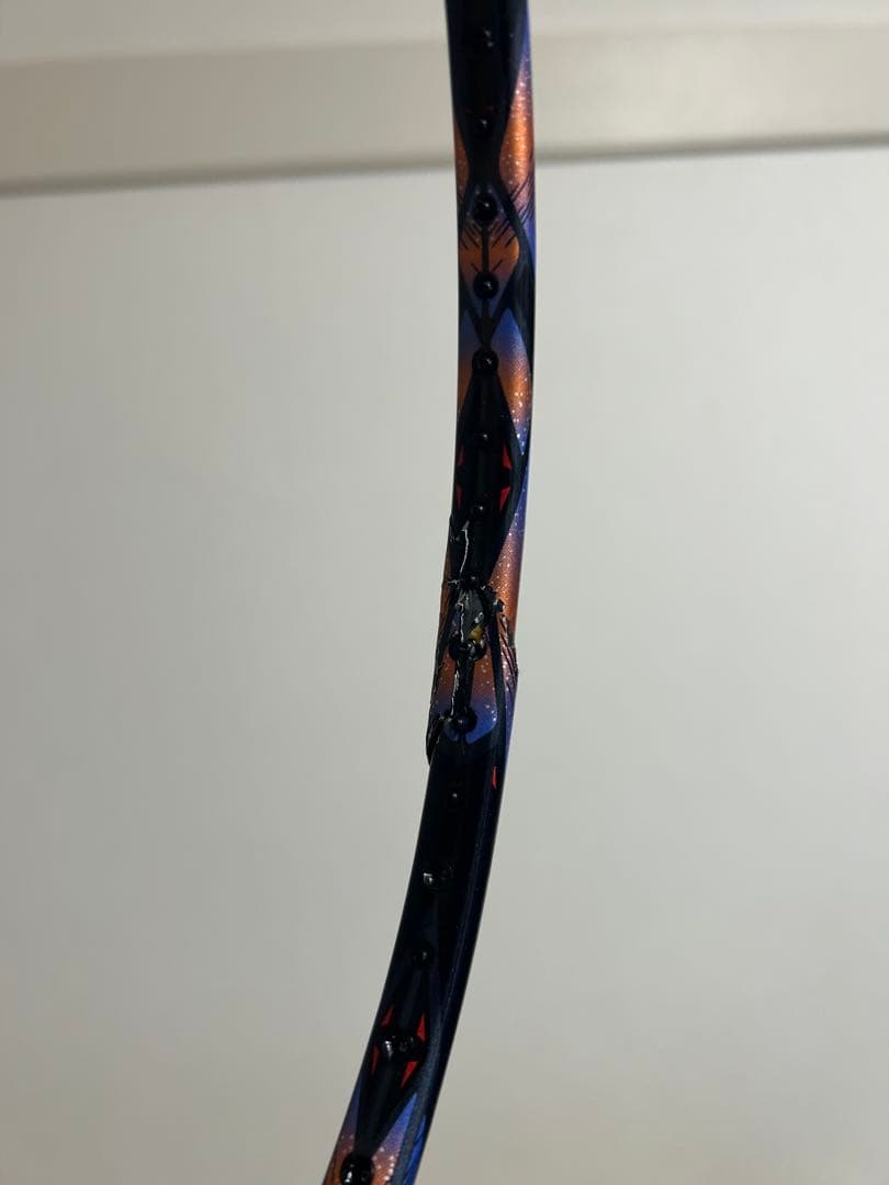 バドミントンラケット 2本セット アストロクス77pro ジャンク品