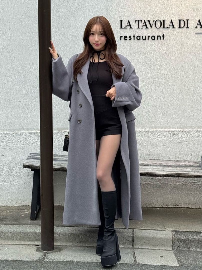 新品タグ付 ダーリッチ 美シルエットショートパンツ ブラック フリー 黒