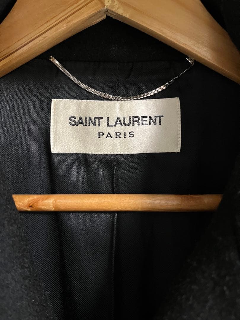 Saint Laurent 14awクラシックキャビン チューブコート 44