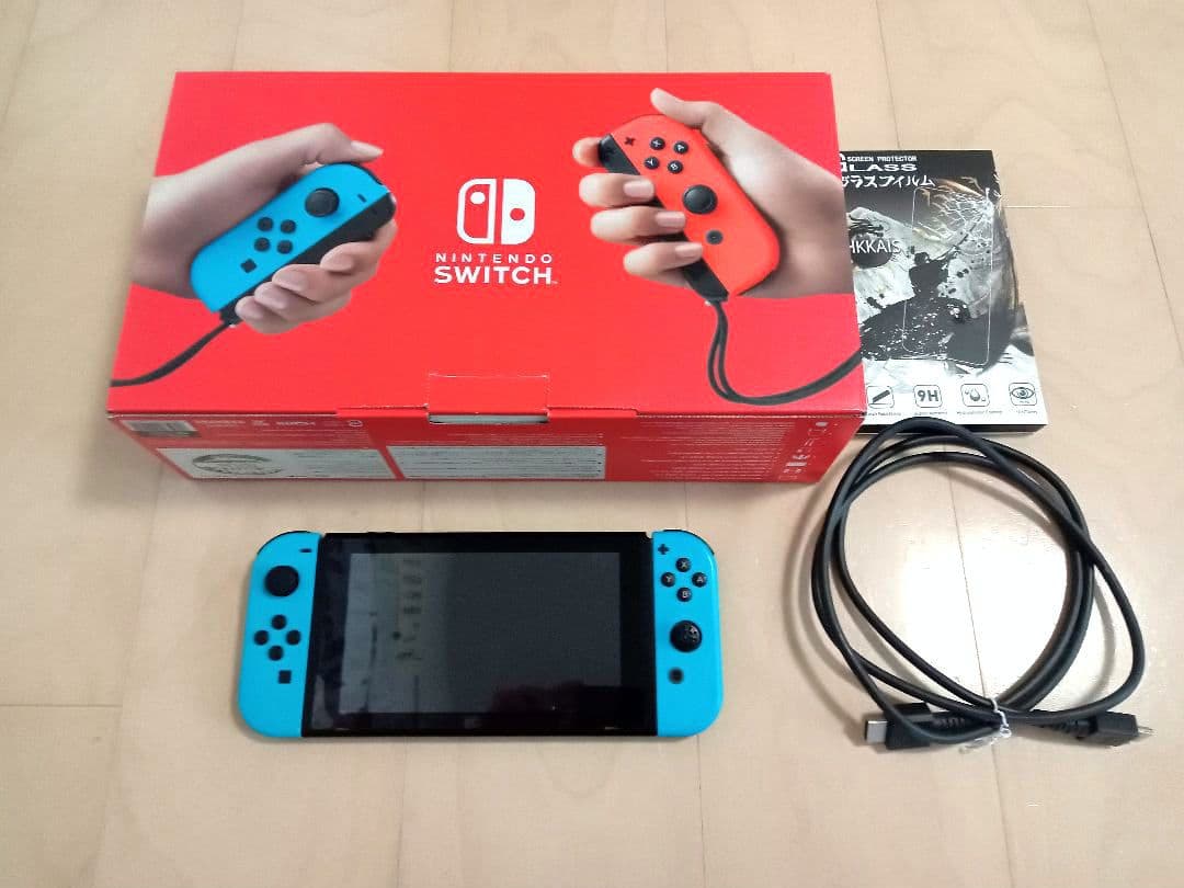 訳あり　Nintendo Switch 本体　＋おまけ