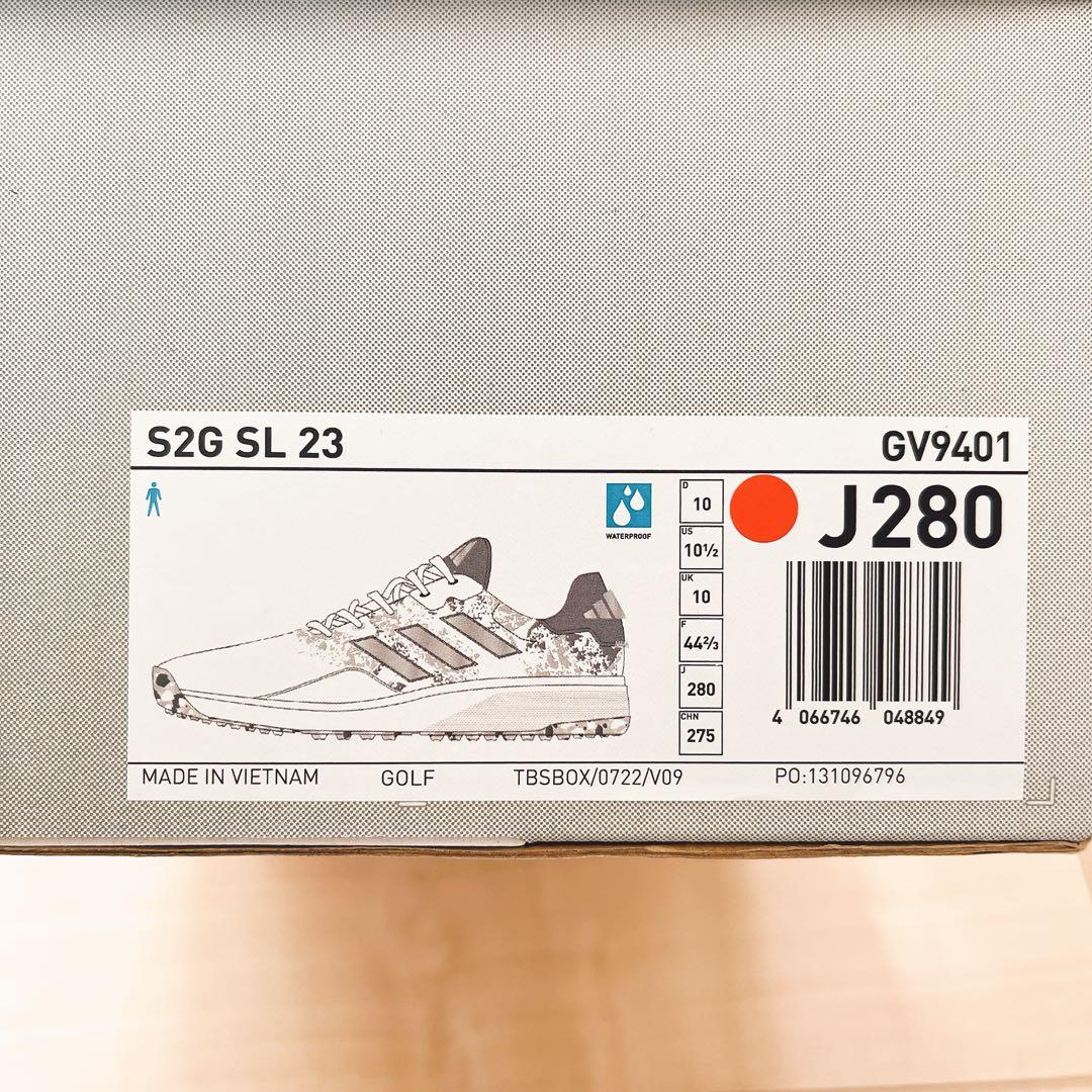 未使用　adidas GOLF スパイクレスシューズ S2G SL 23