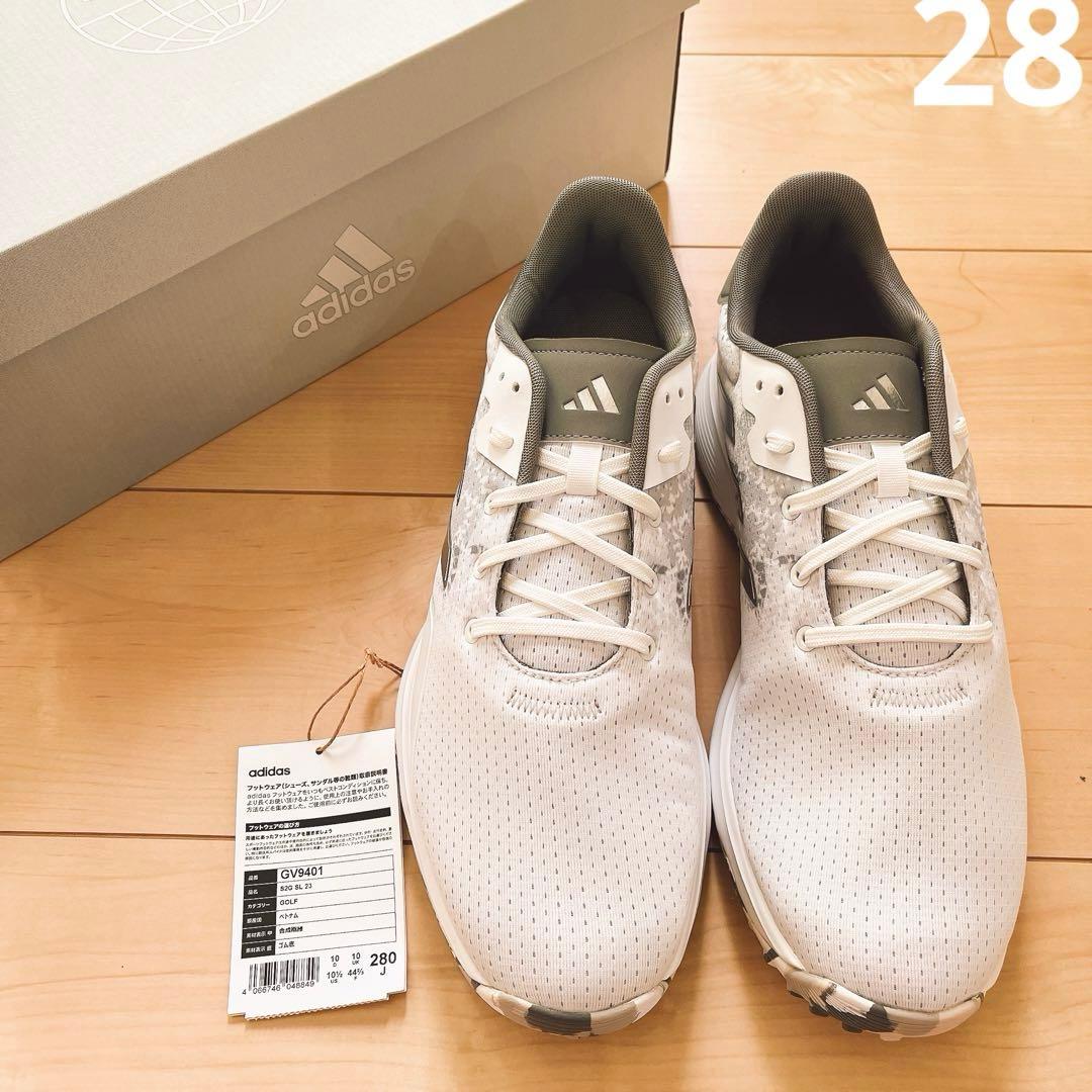 未使用　adidas GOLF スパイクレスシューズ S2G SL 23