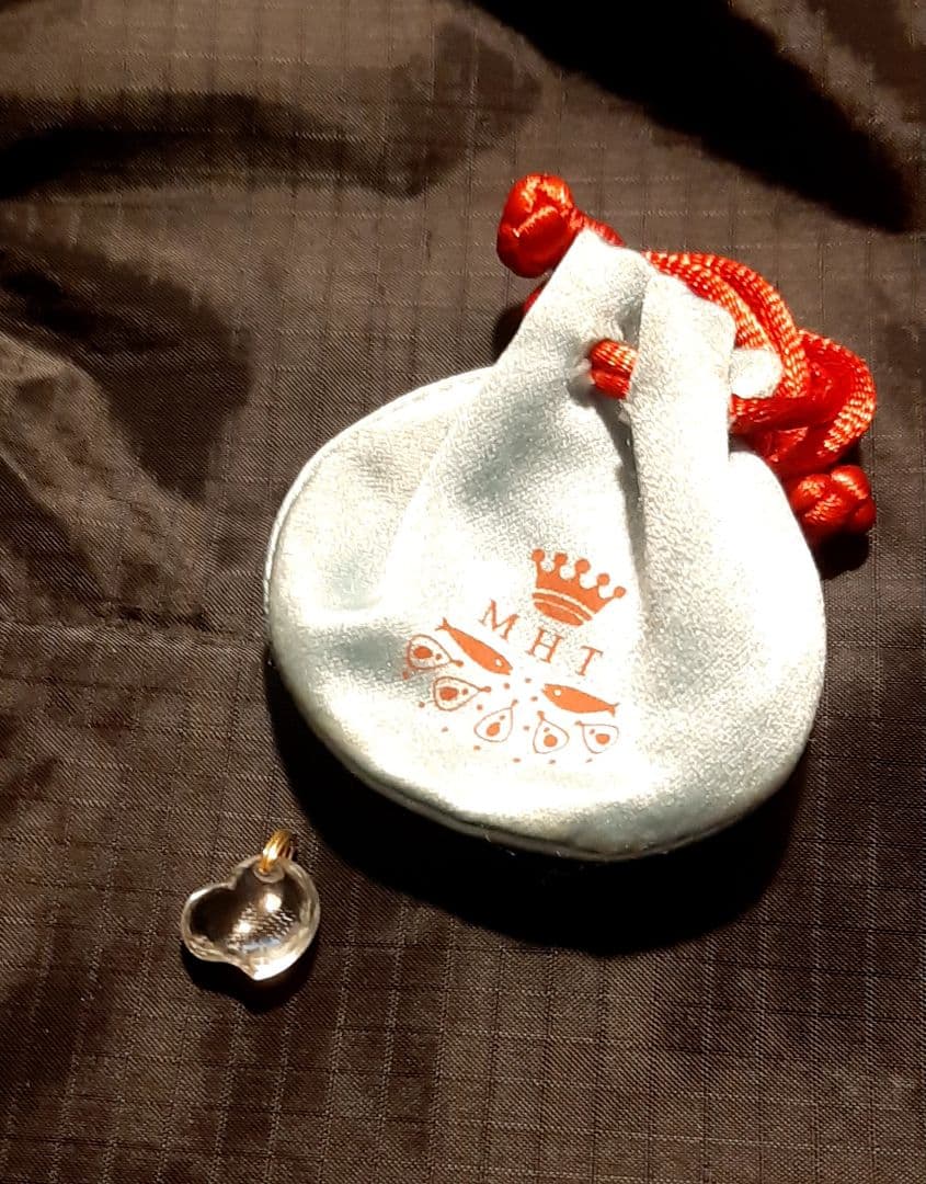 マリーエレーヌドゥタイヤック グリーンクオーツ ハートチャーム